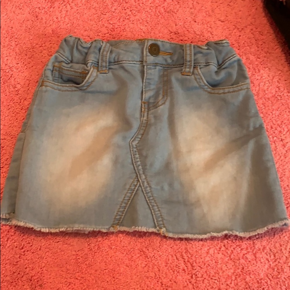 Denim skirt